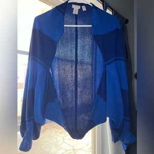 LOGO, Size XS/S, Black and Blue